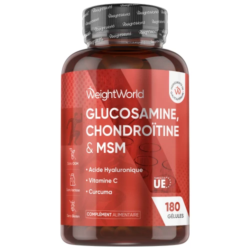 Weightworld Glucosamine Et Chondroïtine 180 Gélules - Image 2
