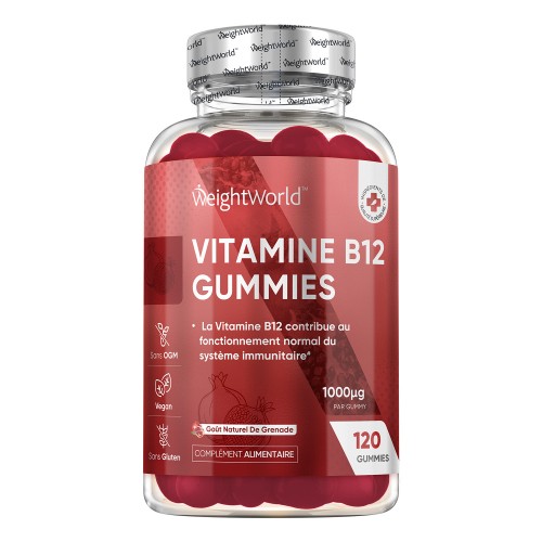 Weightworld Vitamine B12 1000 Mcg 120 Gummies - Image 2