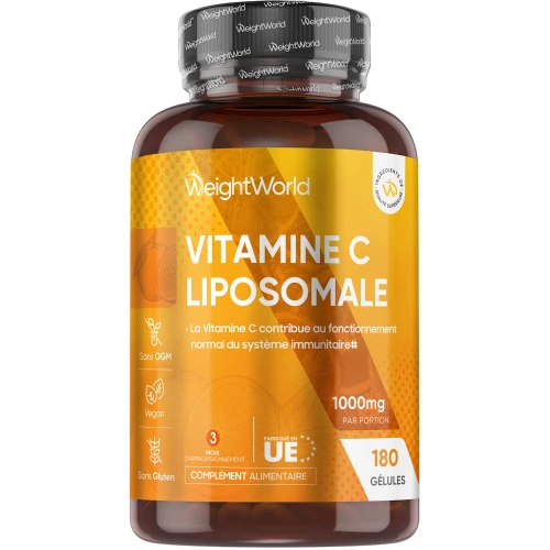 Weightworld Vitamine C Liposomale - 1000Mg - 180 Gélules