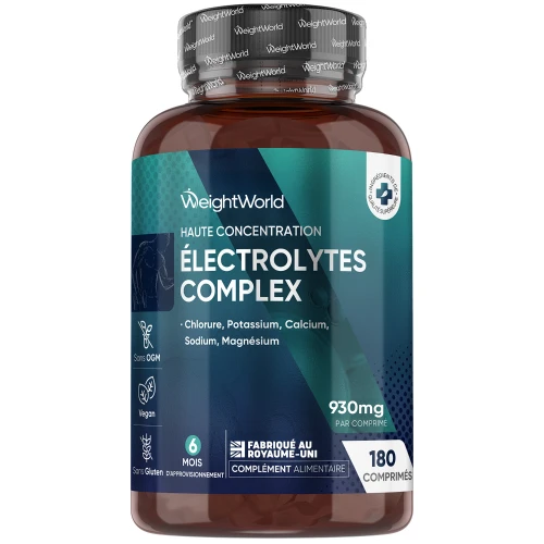 Weightworld Électrolytes En Comprimés | 5 Minéraux Essentiels |